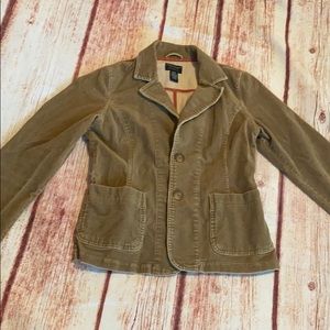 American Eagle size S brown corduroy blazer